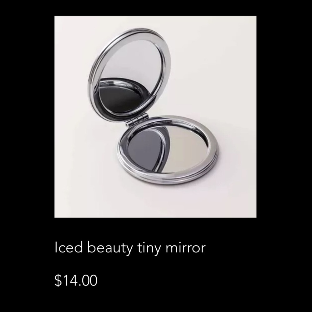 Iced beauty mirror